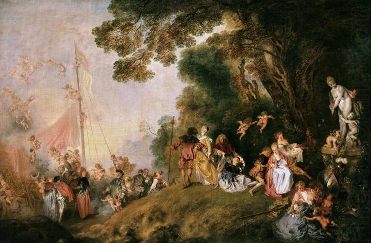 Pilgrimage to Cythera (mk08), Jean-Antoine Watteau